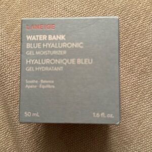 NIB Laneige water bank blue hyaluronic gel moisturizer 50ml
